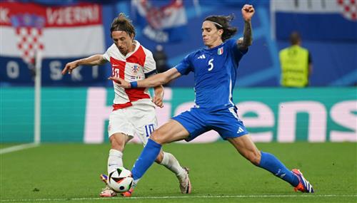 Croatie contre Italie