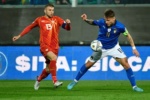 Italie contre Macédoine du Nord