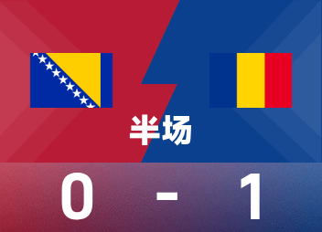 Avant la mi-temps de la Coupe du monde : Bilighia a marqué, la Roumanie temporairement 1-0 Bosnie-Herzégovine